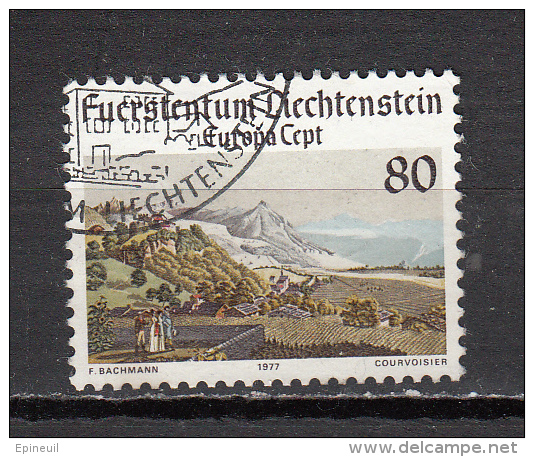 LIECHTENSTEIN ° YT N° 613 - Oblitérés