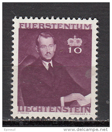 LIECHTENSTEIN *  YT N° 186 - 1940-1944 Occupazione Tedesca