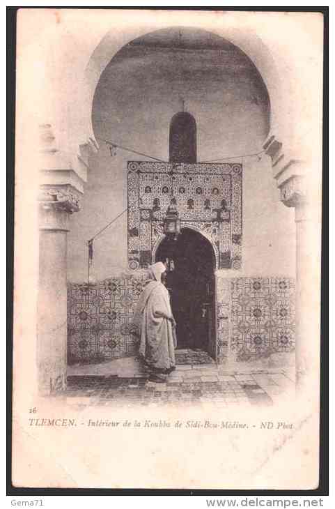 1011- TLEMCEN - Intérieur De La Koubba De Sidi-Bou- Médine - Tlemcen