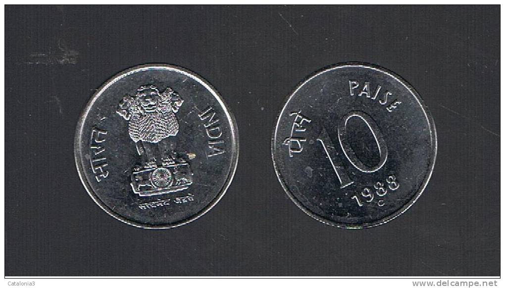 INDIA -  10 Paise 1988  KM702 - India