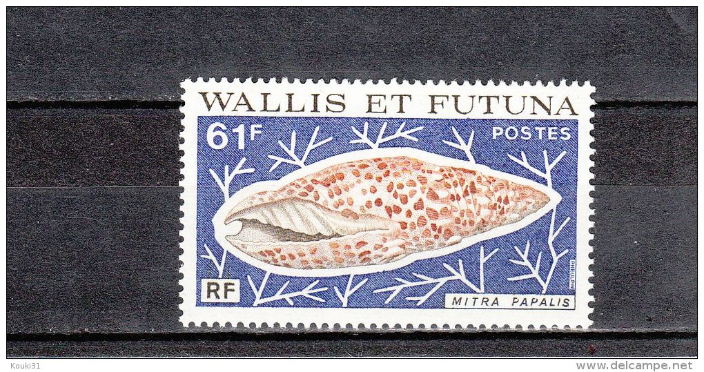 Wallis Et Futuna YT 195 ** : Coquillage - 1976 - Nuevos