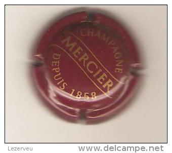 CAPSULE MUSELET CHAMPAGNE MERCIER ( Or SUR ROUGE BORDEAUX) - Mercier