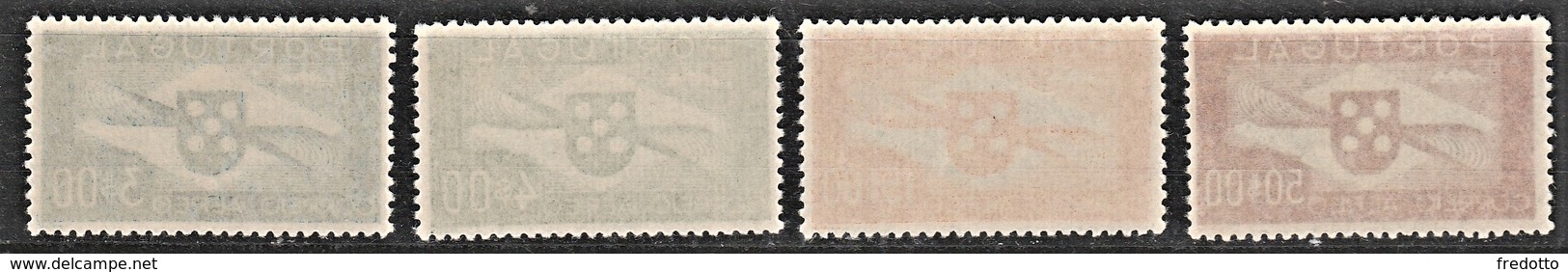 Portugal Flugpost 1941,Nr.642-45 Postfrisch ** Kat. 400,- Euro - Neufs