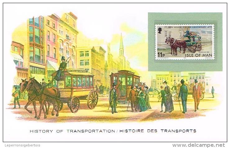 Histoire DesTransports Isle Of Man 11p - Tramways