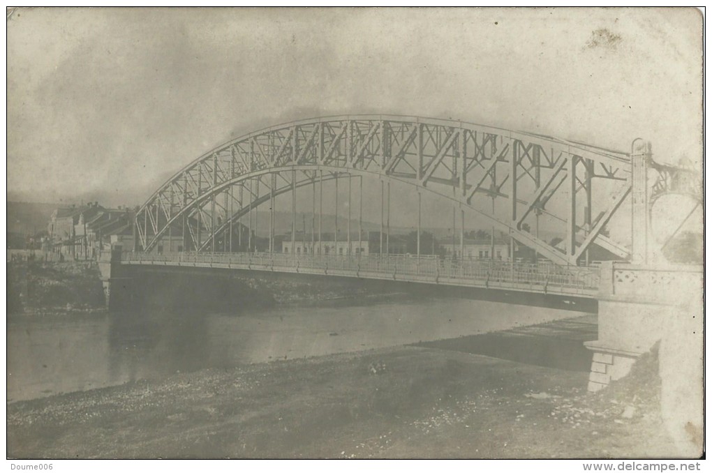 Cpa Photo Pont Durant La Premiere Guerre Ecrite Par Un Soldat A Sa Douce             A Situer !! - Zu Identifizieren