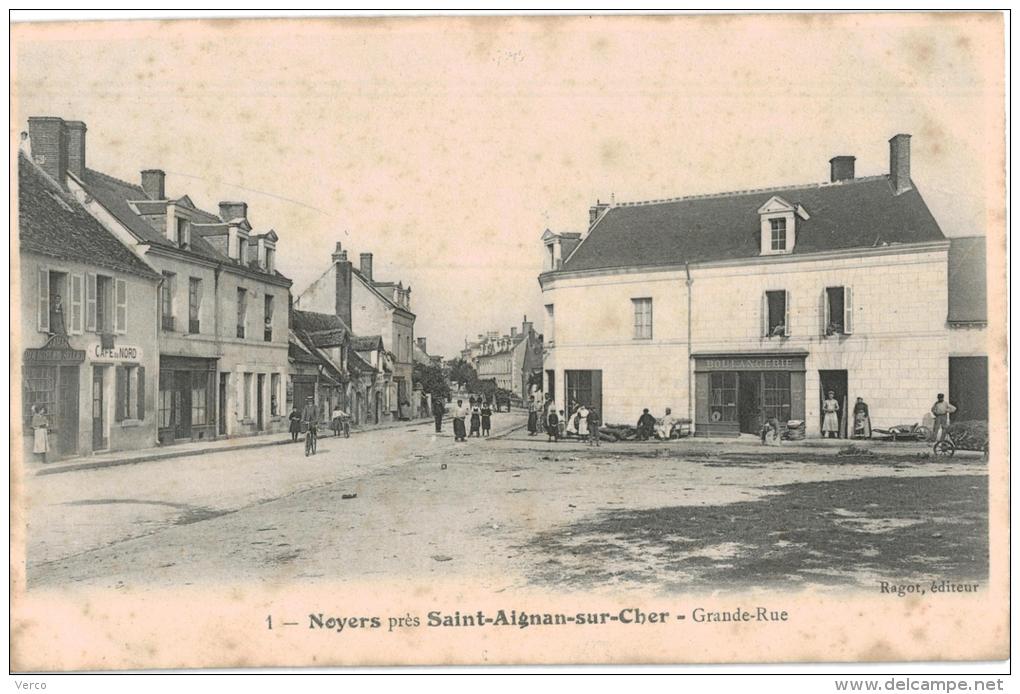 Carte Postale Ancienne De NOYERS - Noyers Sur Cher