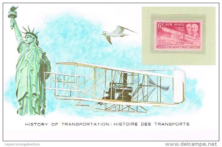 Histoire DesTransports Us Postage  6c - Avions