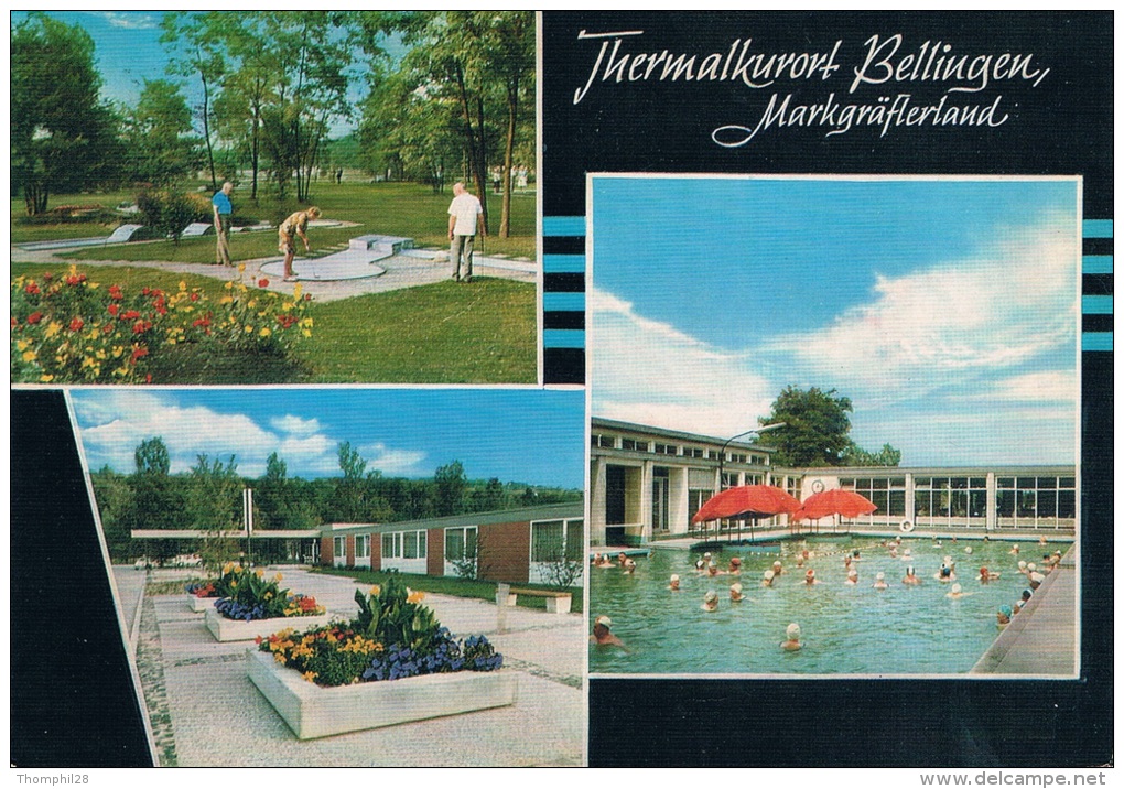 BAD BELLINGEN/BADEN - Heilbad, Thermalmineralbad : Calcium, Natrium, Chlorid-Thermen - Circulée 1976 - Bad Bellingen