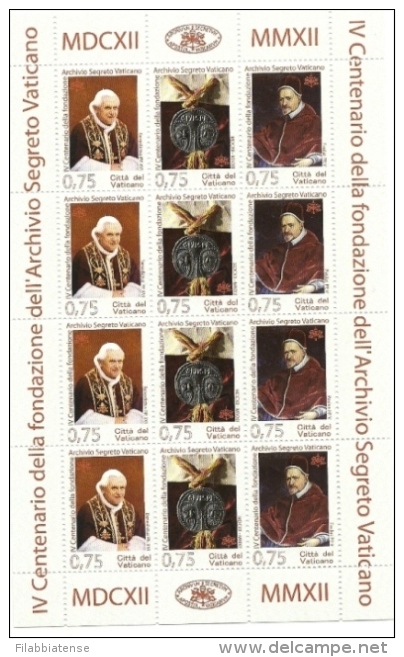 2012 - BF 73 Archivio Segreto   +++++++++ - Unused Stamps