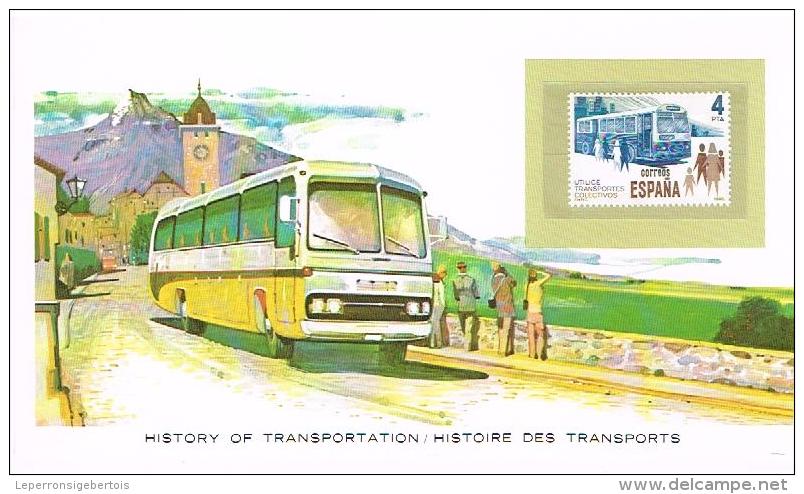 Histoire DesTransports Espana 4pta - Bus