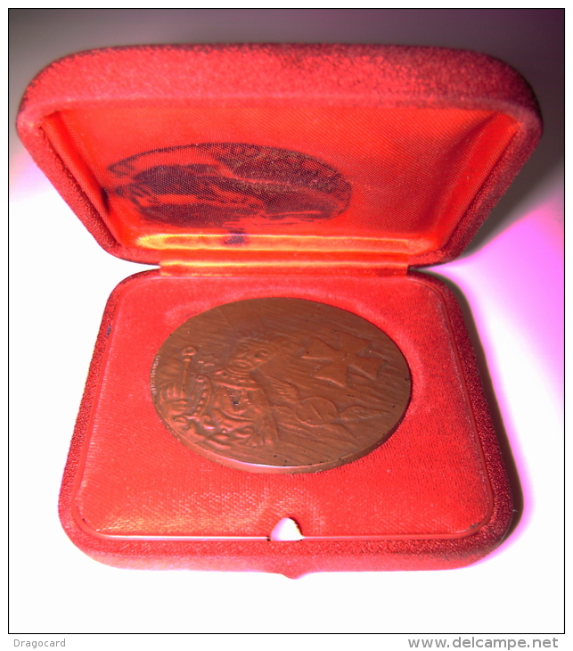 CAM. COMMERCIO  IND . ART .   SALERNO  STAB. JOHNSON   MEDAGLIA BIG MEDAL CON BOX - Professionals/Firms