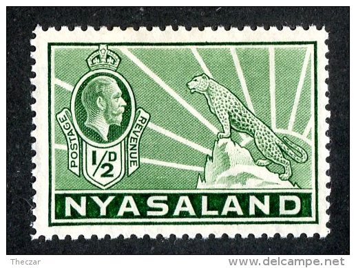 2320x)  Nyasaland 1934 - SG #114  Mm* ( Catalogue £.75 ) - Nyassaland (1907-1953)