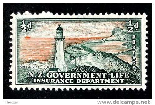 2339x)  New Zealand 1947 - SG # L42  Mm* ( Catalogue £2.25 ) - Neufs