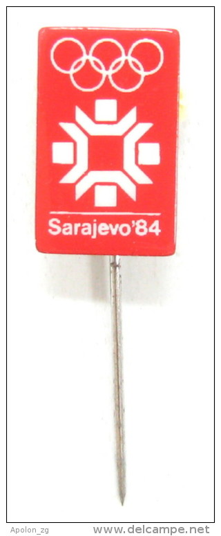 Olympic Pin - WINTER OLYMPIC GAMES , SARAJEVO 1984 - Olympic Games