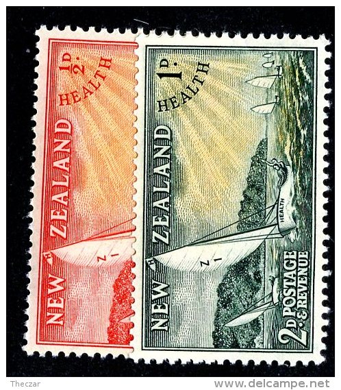 2342x)  New Zealand 1951 - SG # 708/09  Mm* ( Catalogue £.60 ) - Unused Stamps