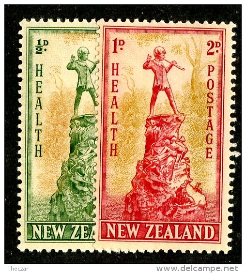 2350x)  New Zealand 1944 - SG # 665/66  Mm* ( Catalogue £.30 ) - Neufs