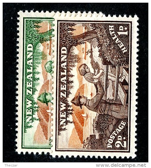2351x)  New Zealand 1946 - SG # 678/79  Mm* ( Catalogue £.30 ) - Ungebraucht