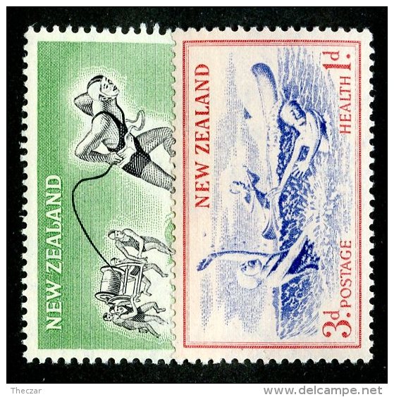 2354x)  New Zealand 1957 - SG # 761/62  Mm* ( Catalogue £.30 ) - Unused Stamps