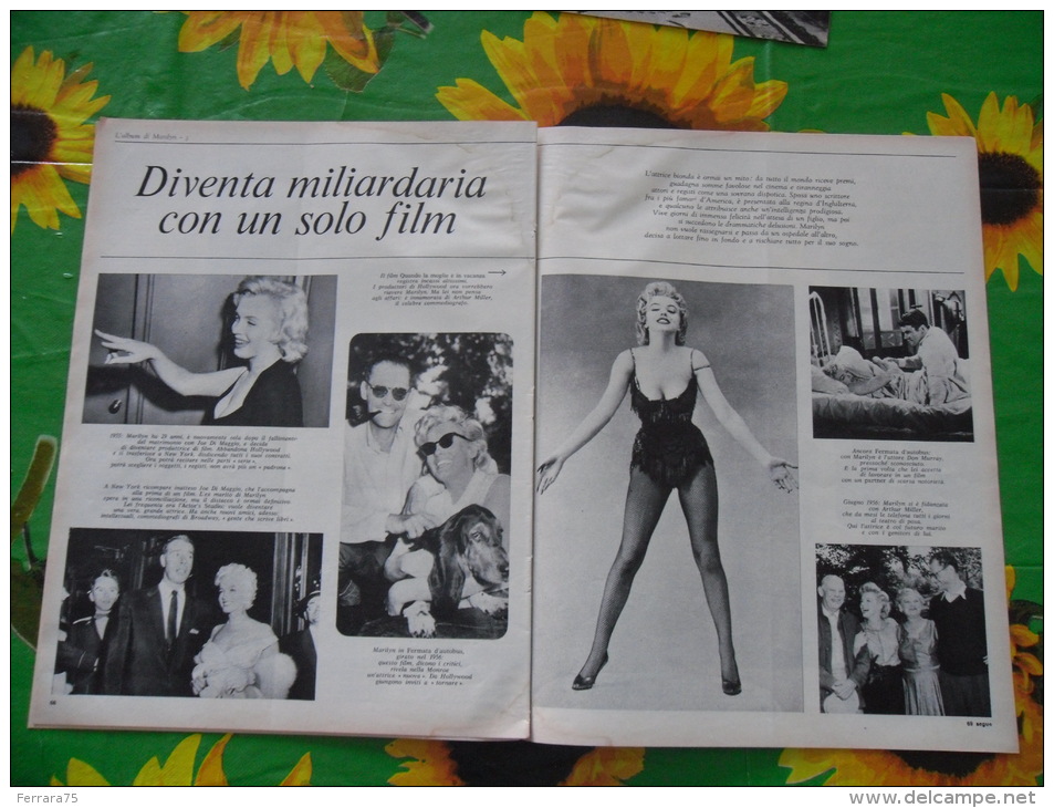 MARYLIN MONROE SPECIALE N.3 1960 CIRCA. - Cinema