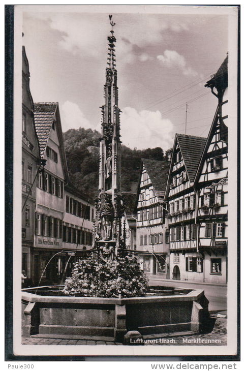 Bad Urach - Marktbrunnen - Bad Urach