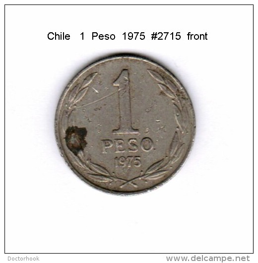 CHILE   1  PESO  1975  (KM # 207) - Chili