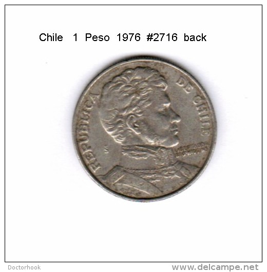 CHILE   1  PESO  1976  (KM # 208) - Chile