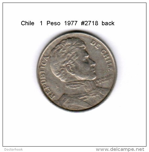 CHILE   1  PESO  1977  (KM # 208) - Chile