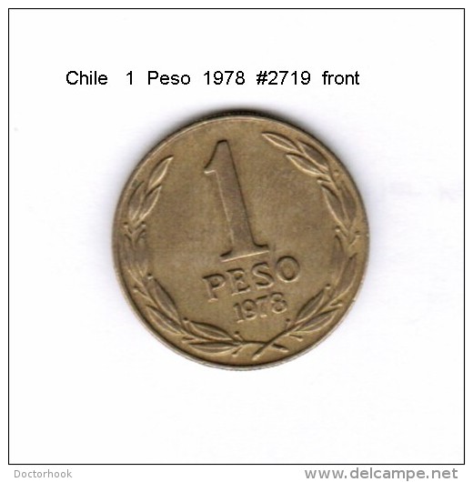 CHILE   1  PESO  1978  (KM # 208) - Chili