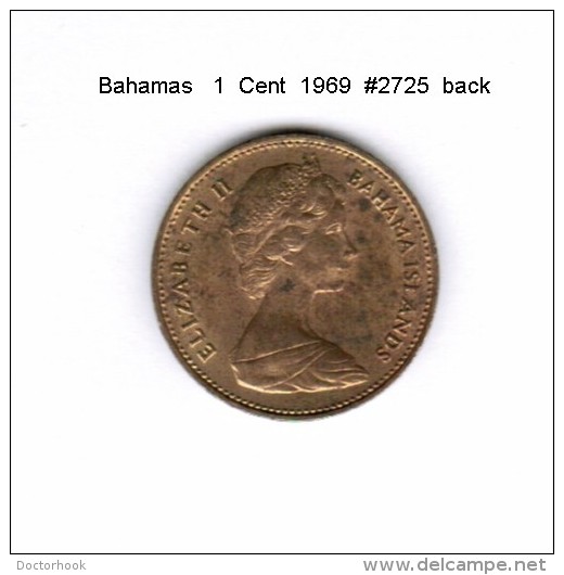 BAHAMAS   1  CENT  1969  (KM # 2) - Bahama's