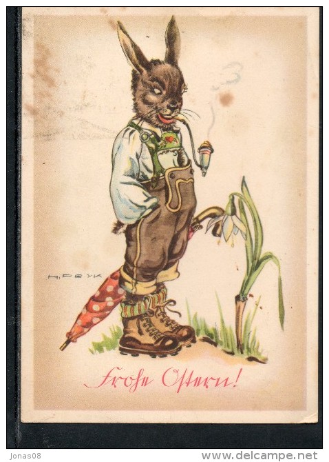 PEYK, HILLA  -  FROHE OSTERN  ~ 1940    HASEN    Nr. 902 - Peyk, Hilla