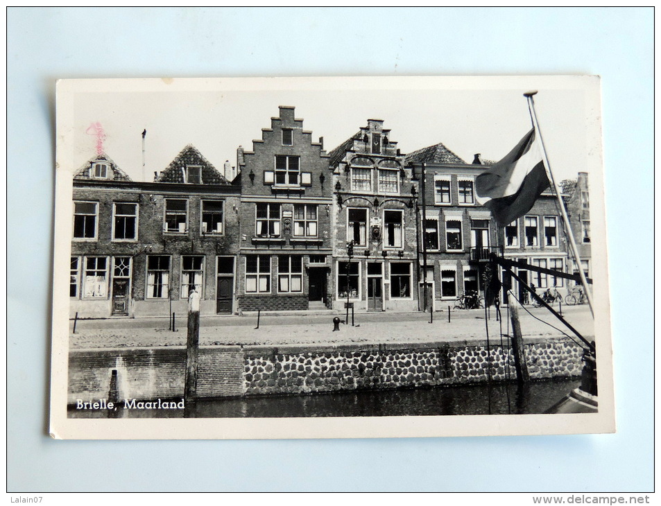 Carte Postale Ancienne : BRIELLE , MAARLAND En 1956 - Brielle