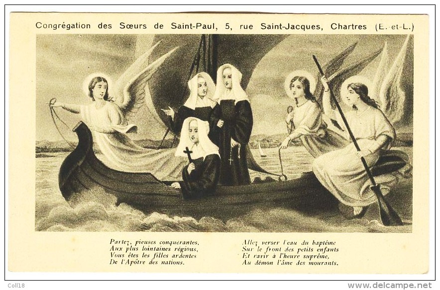 CPA 28 CHARTRES Soeurs De Saint Paul (gravure) - Chartres