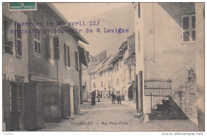 FAVERGES  Rue Félix-Faure - Faverges