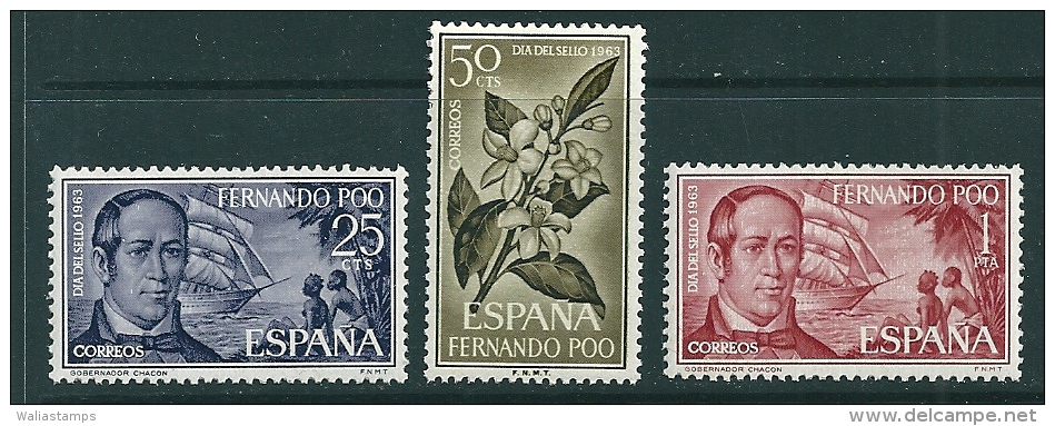 Fernando Poo 1964 SG 261-3 MNH** - Fernando Poo