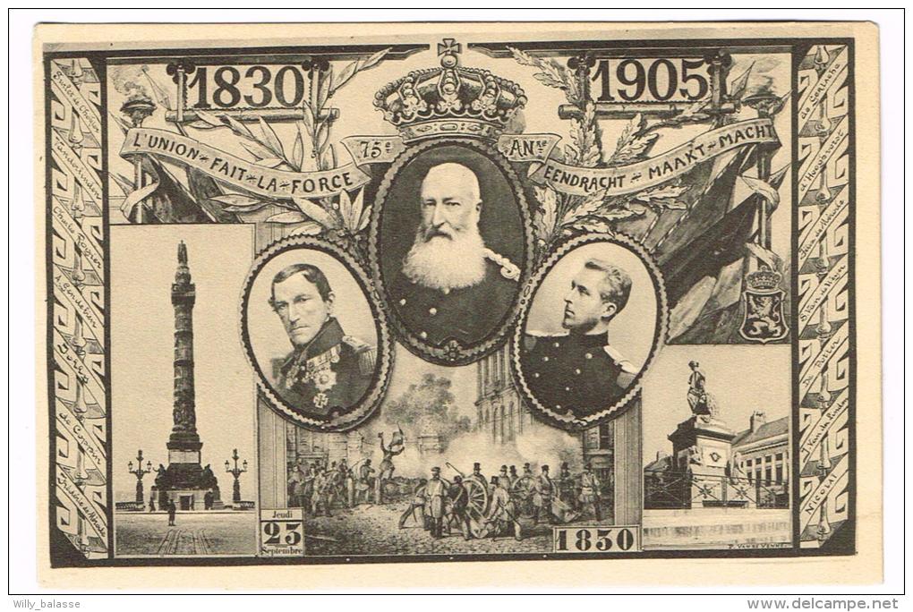 "L'union Fait La Force - 1830-1905 - Eendracht Maakt Macht" - Berühmte Personen
