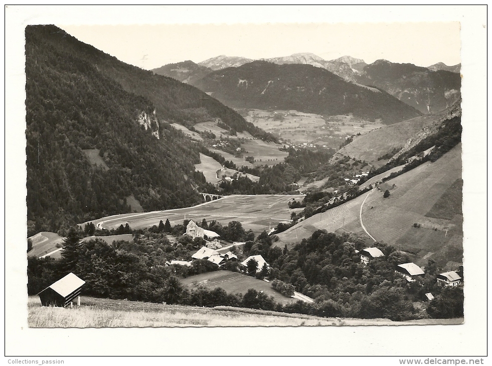 Cp, 74, St-Jean-d'Aulph, L'Abbaye Et Le POnt De La Tassonière - Saint-Jean-d'Aulps