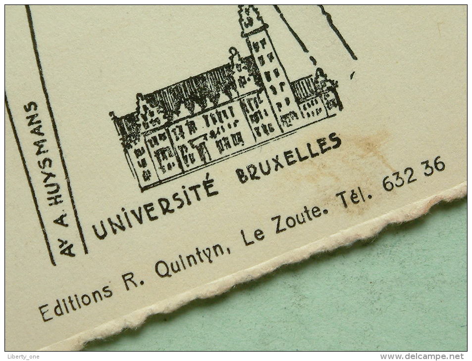 Rôtisserie-Bar L'AUBERGE De BOENDAEL Tél : 72 70 55 ( Ed. R. Quintyn Le Zoute - Zie Details Foto ) ! - Cartes De Visite