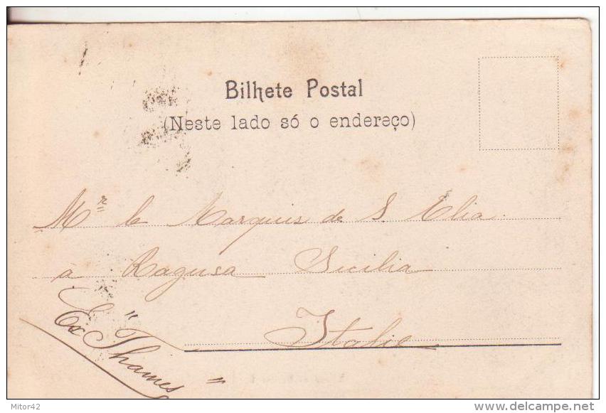 38-Santos-Brasile-Brazil- Dogana-Porto-Navi-Barcos- Aduana-Douanes-Bateaux-Customs-Boats-v.1905 - Autres