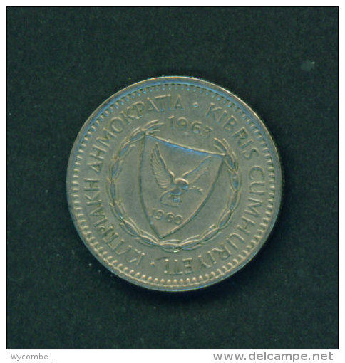 CYPRUS - 1963 25m Circ. - Chypre