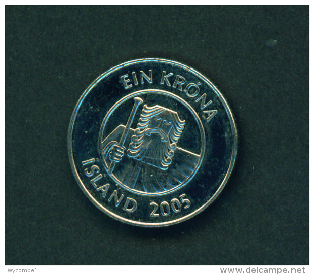 ICELAND - 2005 1k Circ. - Islandia