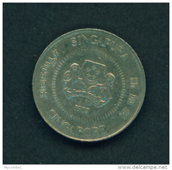 SINGAPORE - 1987 50c Circ. - Singapour