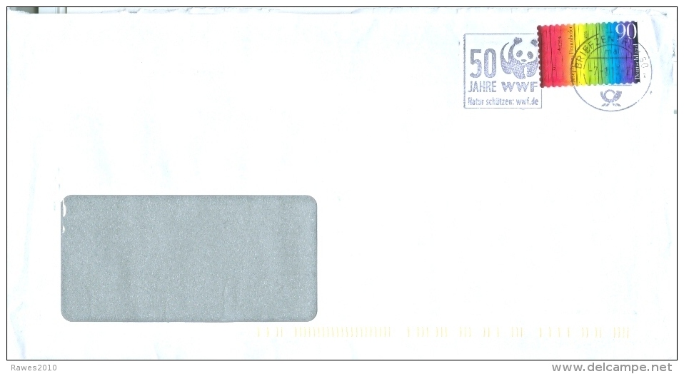 BRD BZ 60 MWST 2013 50 Jahre WWF Bär Mi. 2929 Fraunhofer Brief - Storia Postale