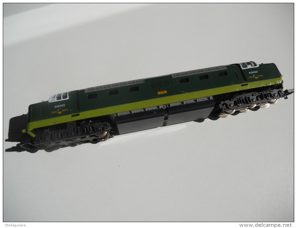 SCALA 00 - LIMA Loco Diesel Inglese DELTIC. Livrea Giallo Verde. - Loks