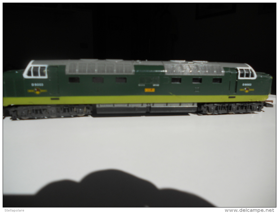 SCALA 00 - LIMA Loco Diesel Inglese DELTIC. Livrea Giallo Verde. - Loks