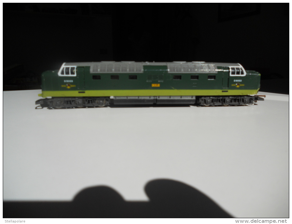 SCALA 00 - LIMA Loco Diesel Inglese DELTIC. Livrea Giallo Verde. - Locomotoras