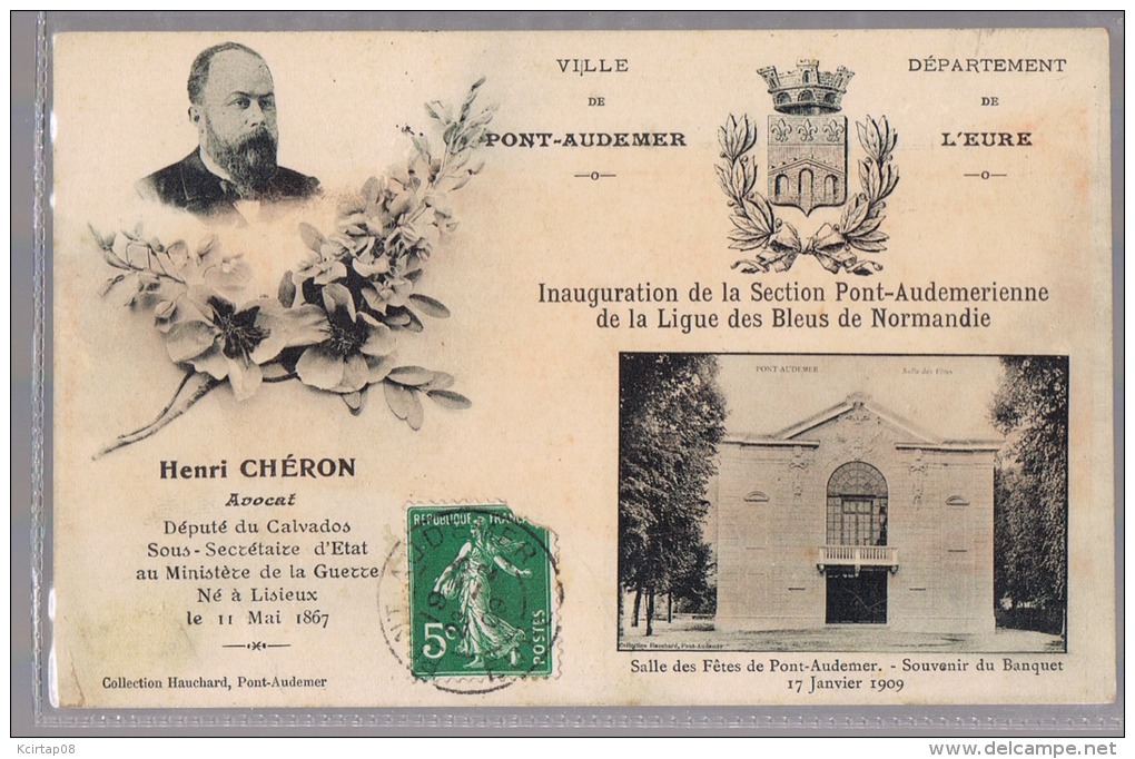 Pont-Audemer . Henri CHERON . - Pont Audemer