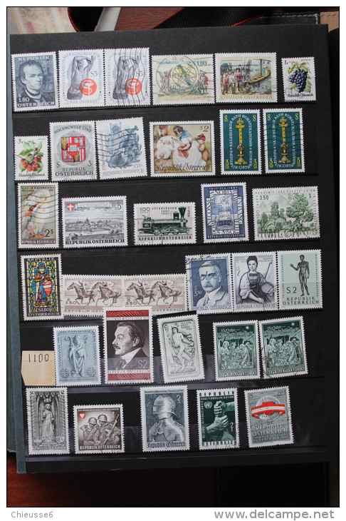 AC157 - Autiche   Lot  + 500 Timbres **.*.ob - Collezioni