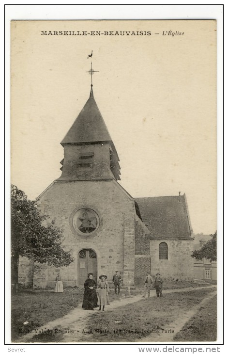 MARSEILLE EN BEAUVAISIS. - L'Eglise - Marseille-en-Beauvaisis