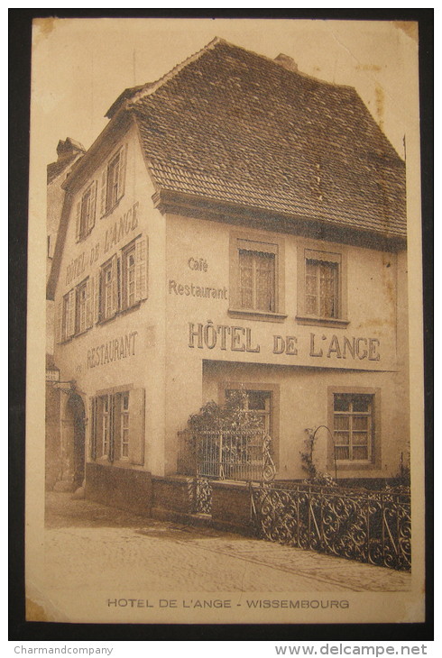 Hôtel De L'Ange, Propr. Joseph Rinn, Wissembourg - Wissembourg