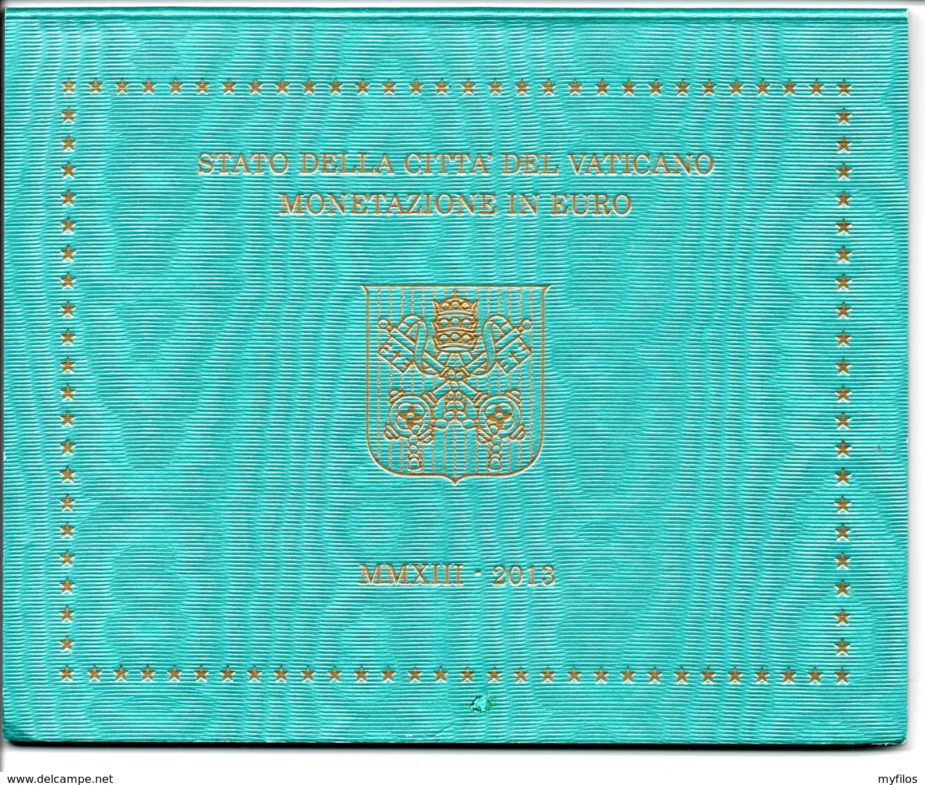 2013 VATICANO VATIKAN PONTIFIKAT VON BENEDIKT XVI  DIVISIONALE  FDC - Vatikan